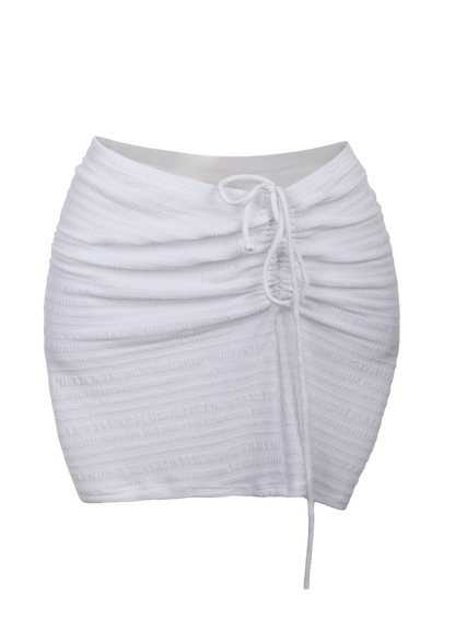 Duna Mini Skirt - Branco